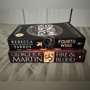 Fourth Wing and Fire & Blood Book Bundle